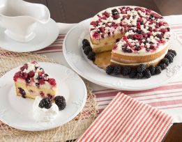 Italian Wildberry Cake Slice